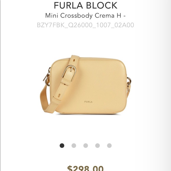 Furla Block Mini Leather Crossbody - Picture 2 of 8